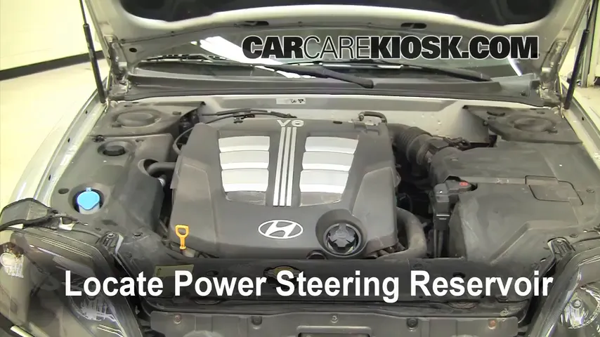 2005 Hyundai Tiburon GT 2.7L V6 Power Steering Fluid